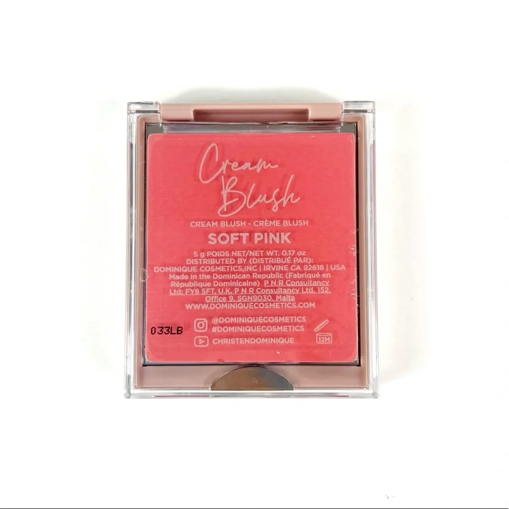 NEW Dominique Cream Blush Compact NIB